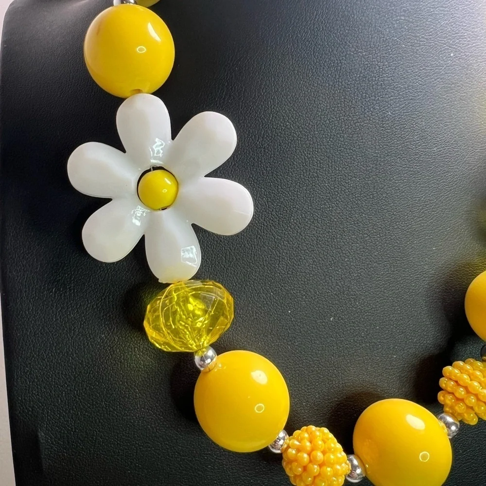 Colorful Kids Acrylic Beaded Necklace D13